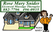 Rose Mary Snider - Licensed Massage Therapist